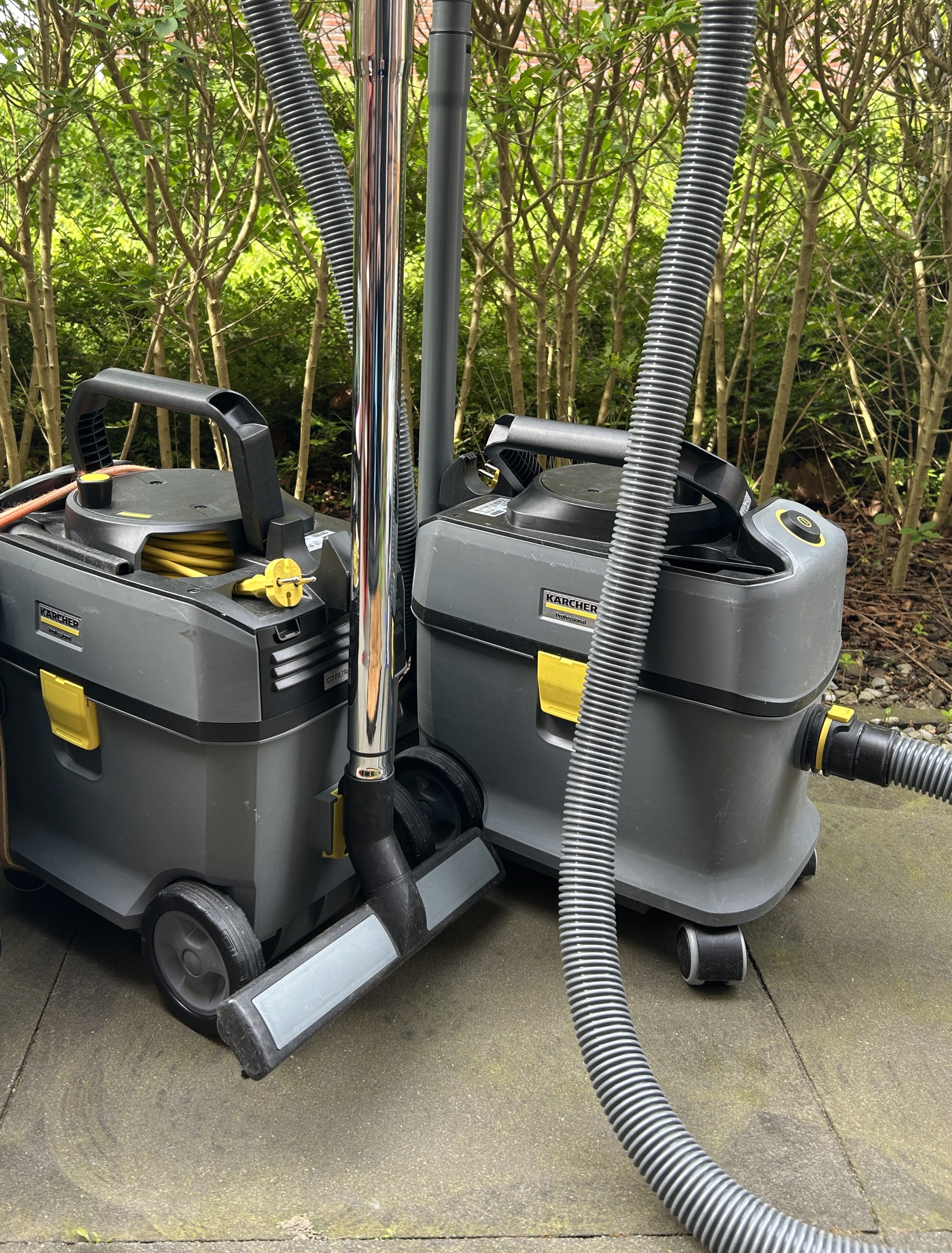 Professionele schoonmaakapparatuur