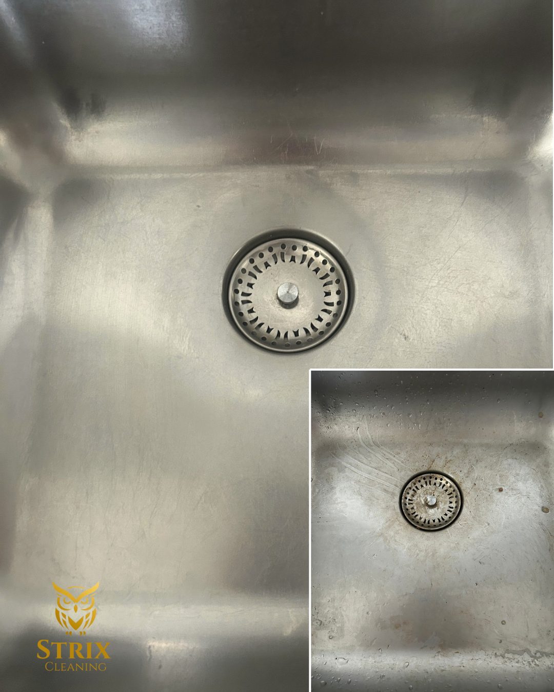 Voor en na keuken schoonmaken spoedschoonmaak