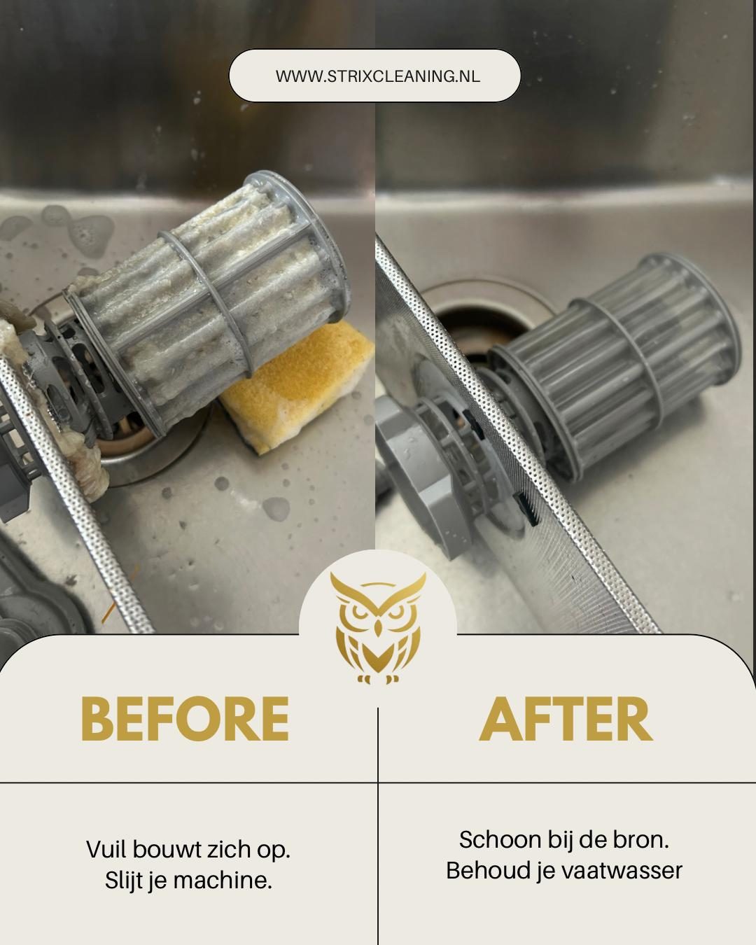 Strix Cleaning resultaat Leeuwarden