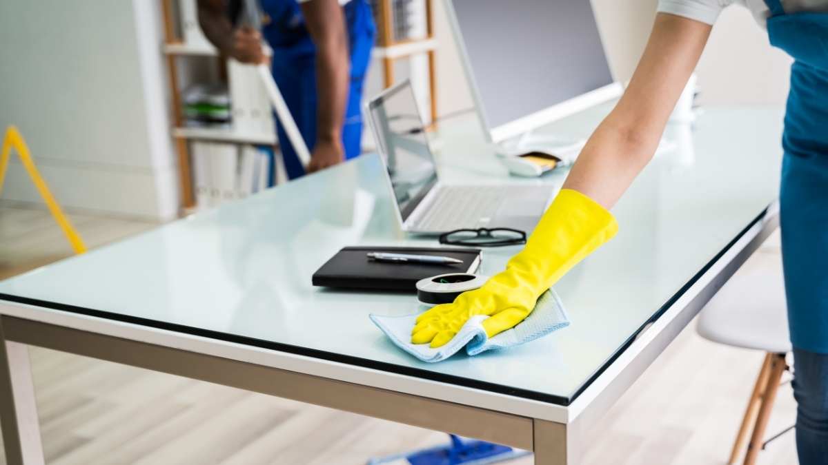 Zakelijke schoonmaak